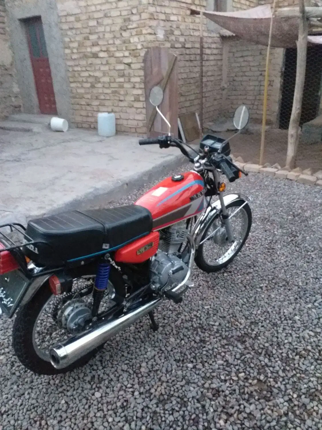 موتور مزایده 125|موتورسیکلت|قزوین, |دیوار