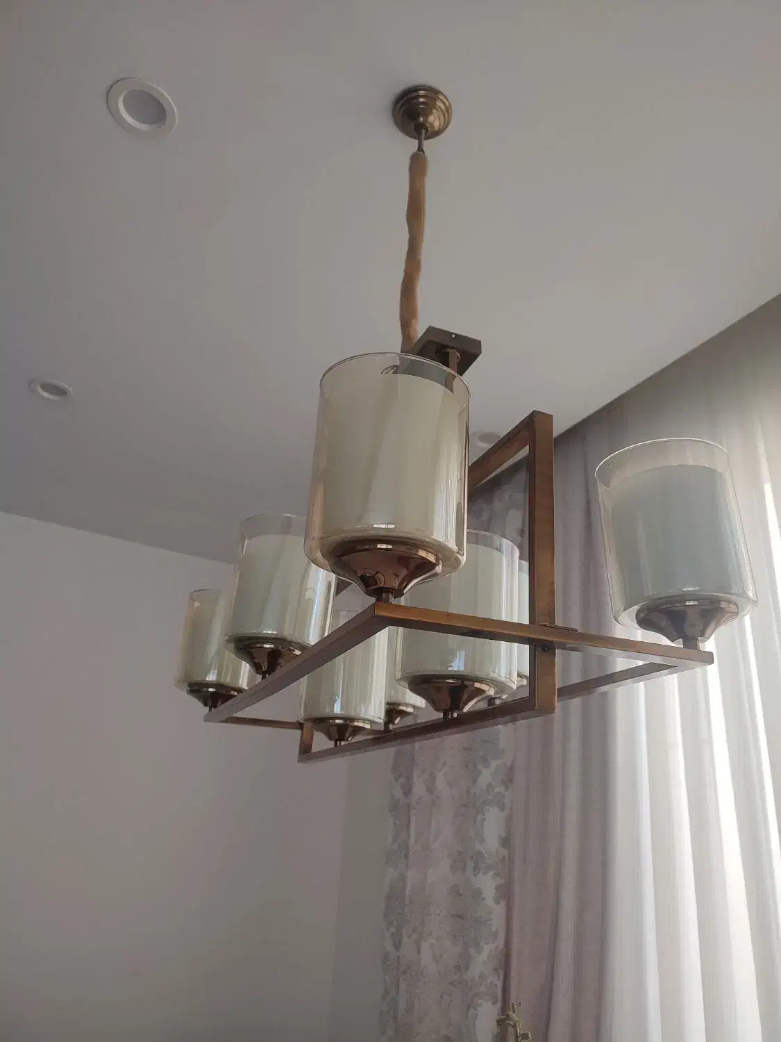 لوستر|لوستر و چراغ آویز|قم, شهرک قدس|دیوار