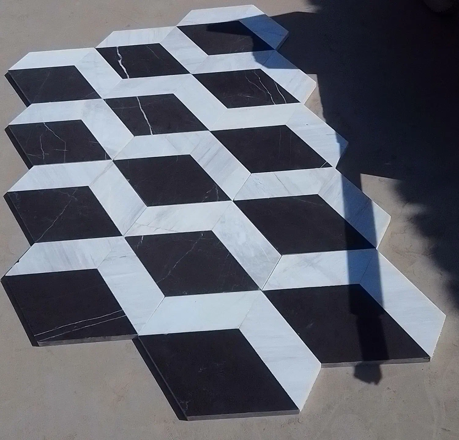 سنگ سه بعدی نما و کف|مصالح و تجهیزات ساختمان|برخوار, |دیوار