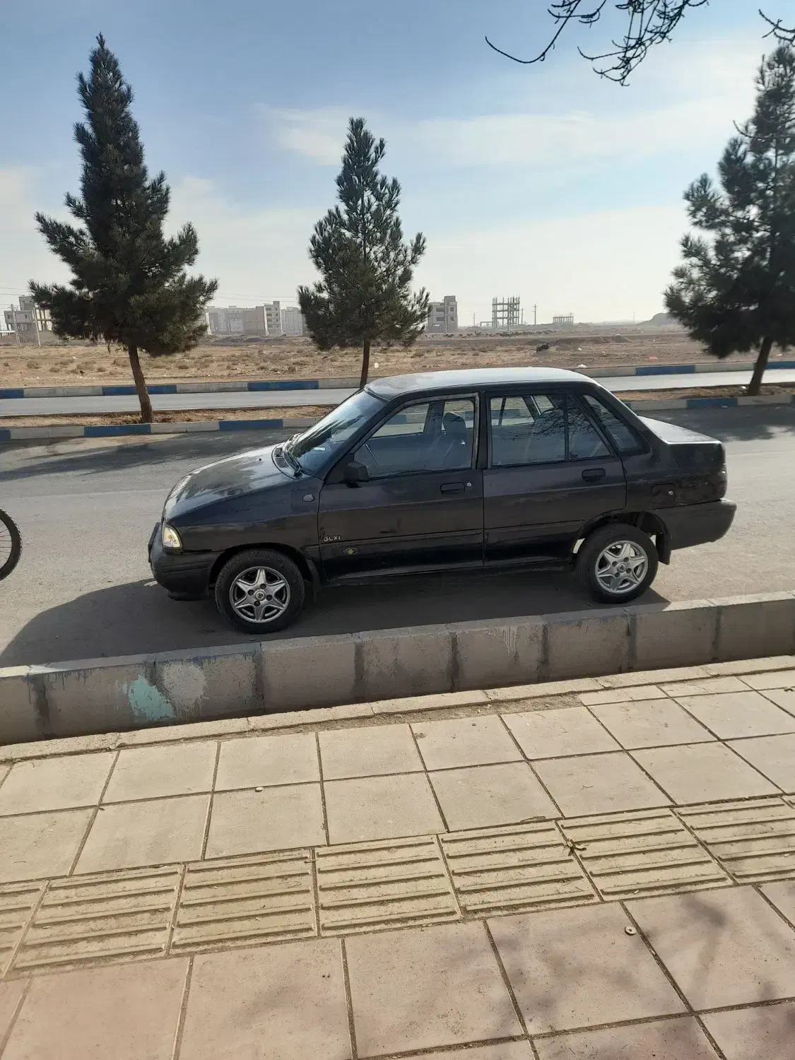 پراید مدل ۱۳۸۱ ذغالی متالیک دوگانه سوز|خودرو سواری و وانت|قزوین, |دیوار