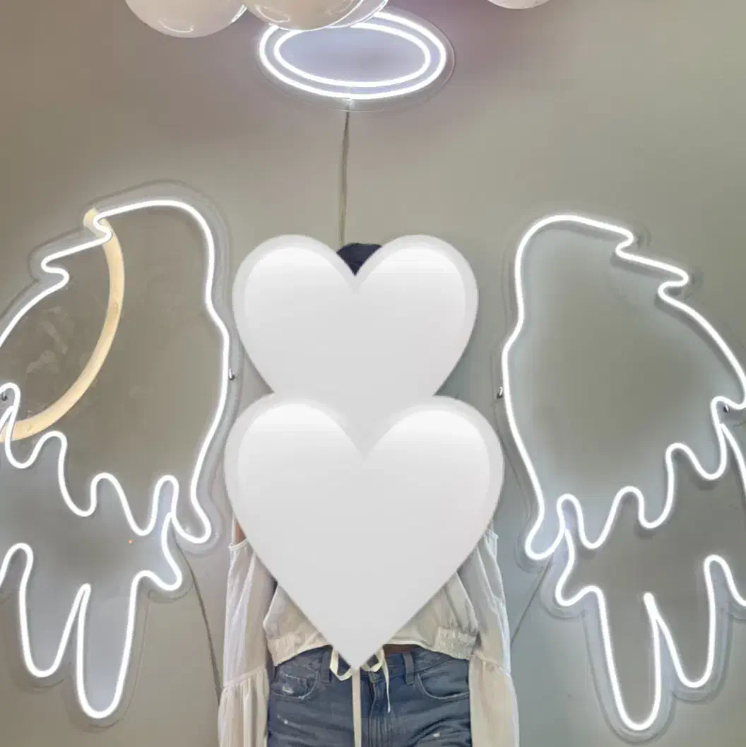 نئون فلکسی بال فرشته|ریسه و چراغ تزئینی|شهریار, شهرک شاهد|دیوار