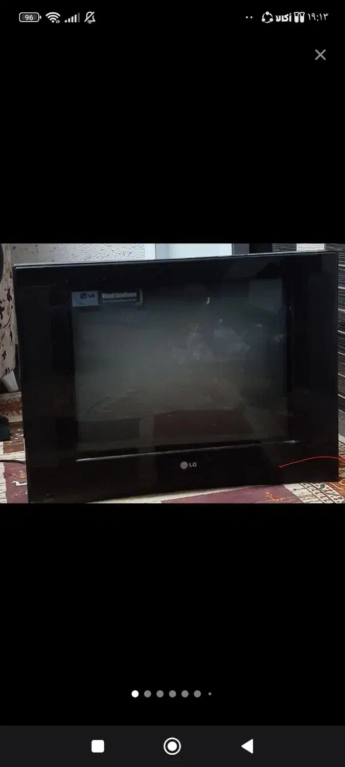 فروش تلویزیون 21اینج ال جی|تلویزیون و پروژکتور|شیراز, نصر|دیوار