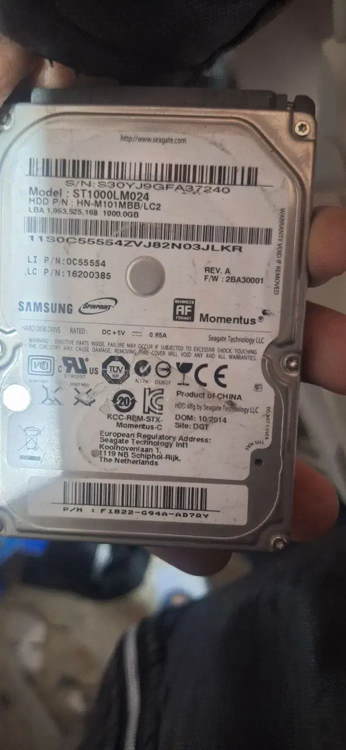 هارد لپ تاپ  رم|قطعات و لوازم جانبی رایانه|شهرکرد, |دیوار