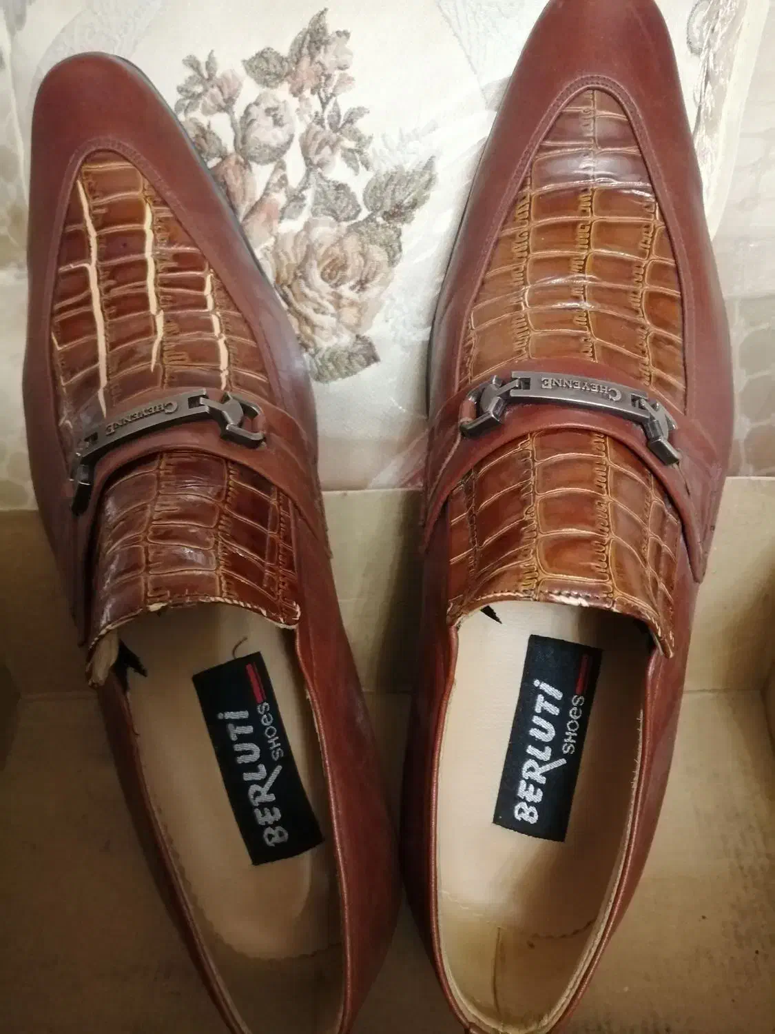 کفش مجلسی چرم طبیعی مردانه نو سایز 41|کیف، کفش، کمربند|تهران, حافظیه|دیوار