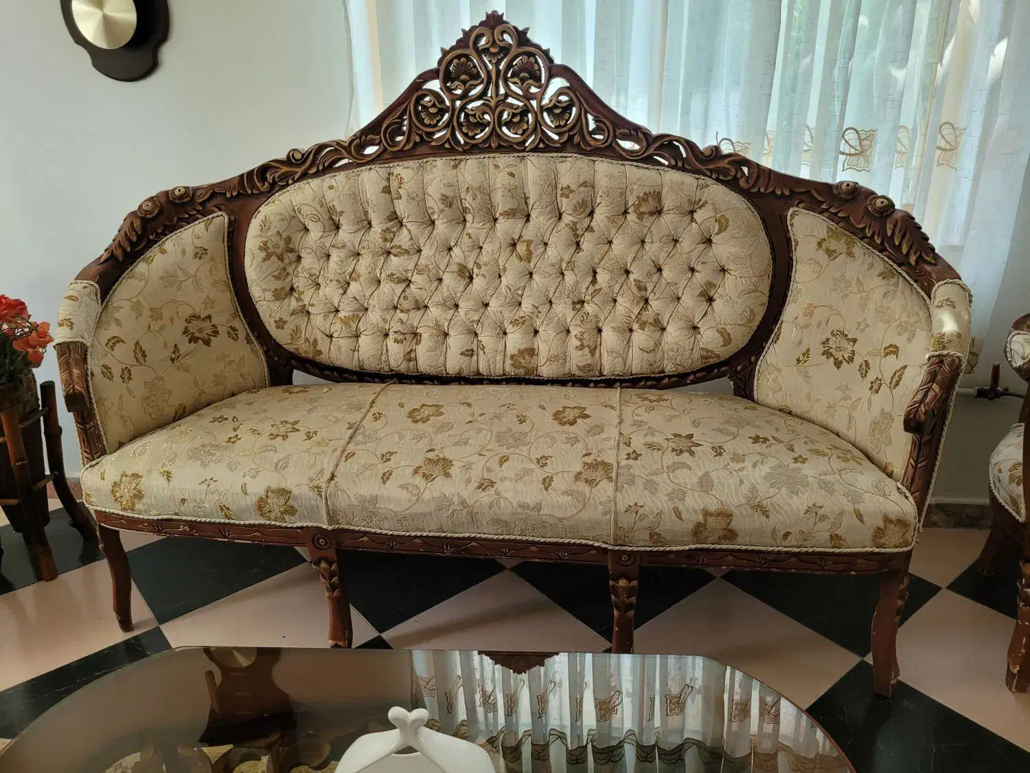 فروش مبلمان استیل|مبلمان خانگی و میز عسلی|کتالم و سادات شهر, |دیوار