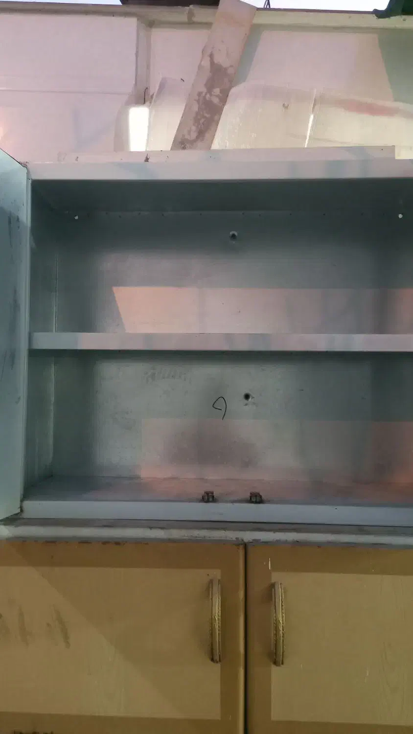 کابینت فلزی نونو ۸۰ سانتی و ۱عدد کابینت جای هود|مصالح و تجهیزات ساختمان|شوش, |دیوار