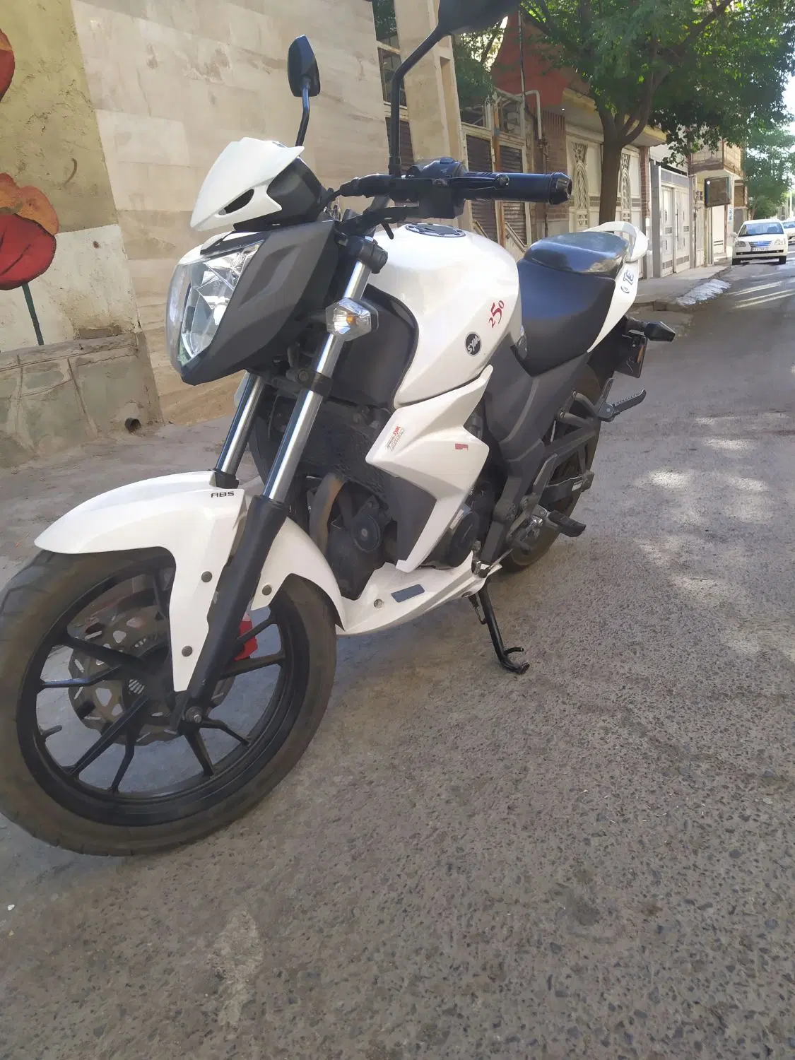 لاکی 250 sym|موتورسیکلت|آفتاب, |دیوار