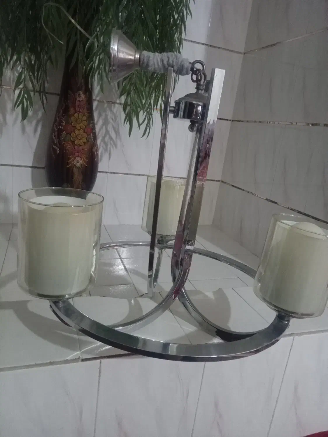 لوستر|لوستر و چراغ آویز|خزل, |دیوار