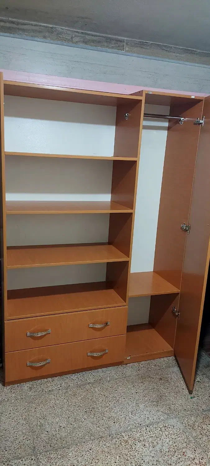 کتابخونه و کمد دراور|کتابخانه، شلف، قفسههای دیواری|دهلران, |دیوار