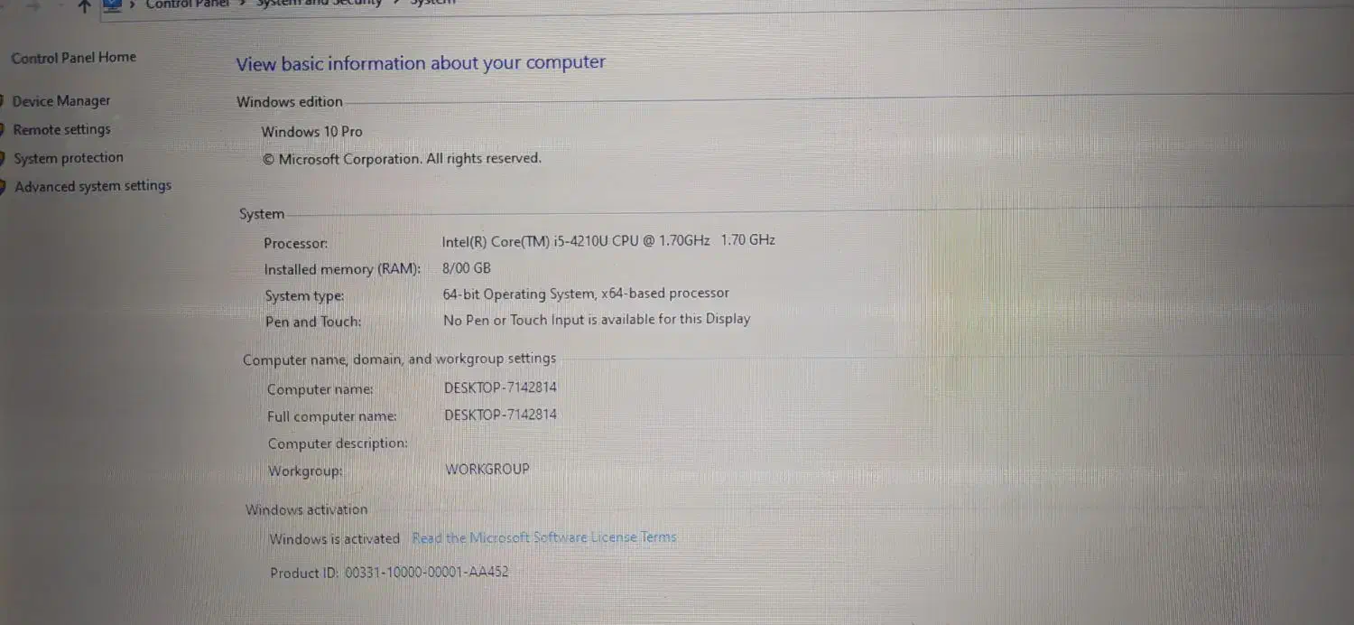 لپ تاپ دل 5748 نسل ۴|رایانه همراه|بروجرد, |دیوار