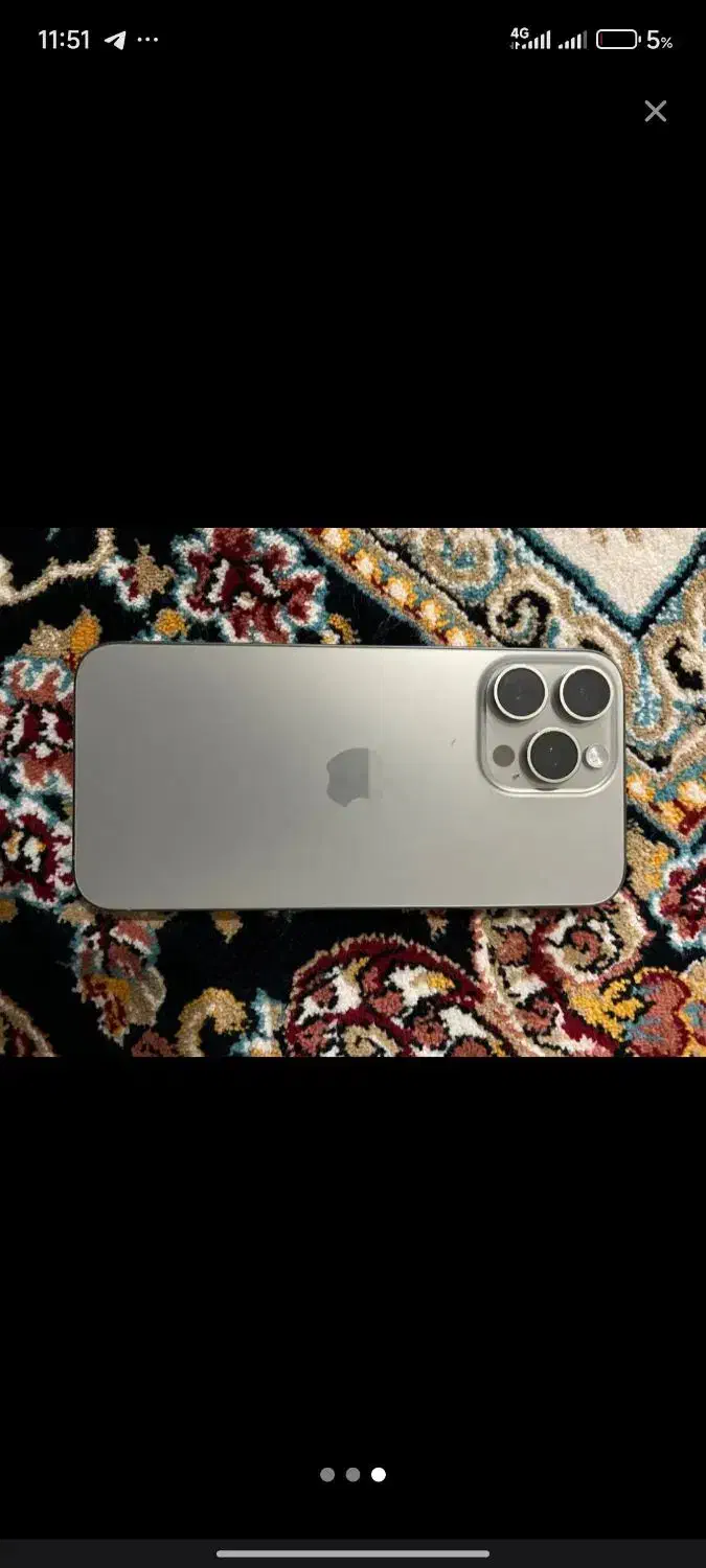 iphone 15 pro max 256zaa|موبایل|سبزوار, هویزه|دیوار