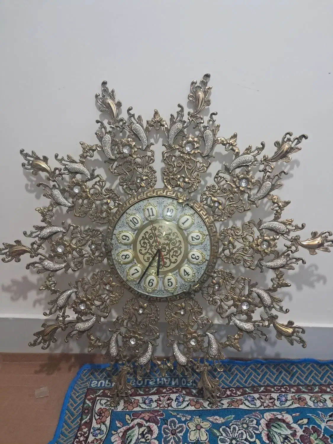 ساعت برنز|ساعت دیواری و تزئینی|قم, سید معصوم|دیوار