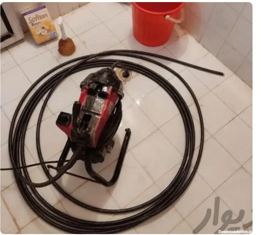 لوله بازکن ورفع گرفتگی فاضلاب بابیست پنج سال سابقه|خدمات پیشه و مهارت|بروجن, |دیوار