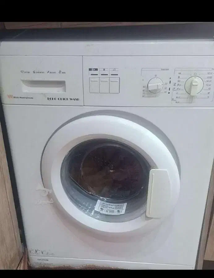 ماشین لباسشویی وستینگهاوس  آمریکایی کاملا سالم نو|ماشین لباسشویی و خشک‌کن لباس|سرخرود, |دیوار