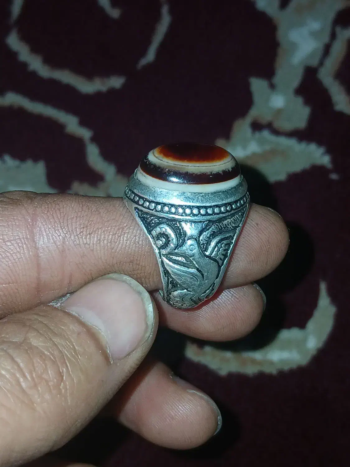 انگشتر نقر ‌سپوست|جواهرات|اندیشه, اندیشه فاز ۳|دیوار