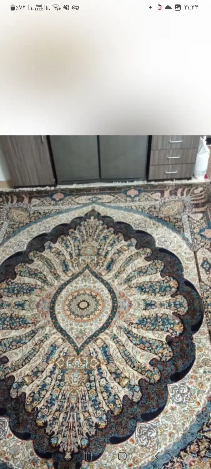 فرش مهستان در حد نو بدون هیچ ایرادی|فرش|رامسر, |دیوار