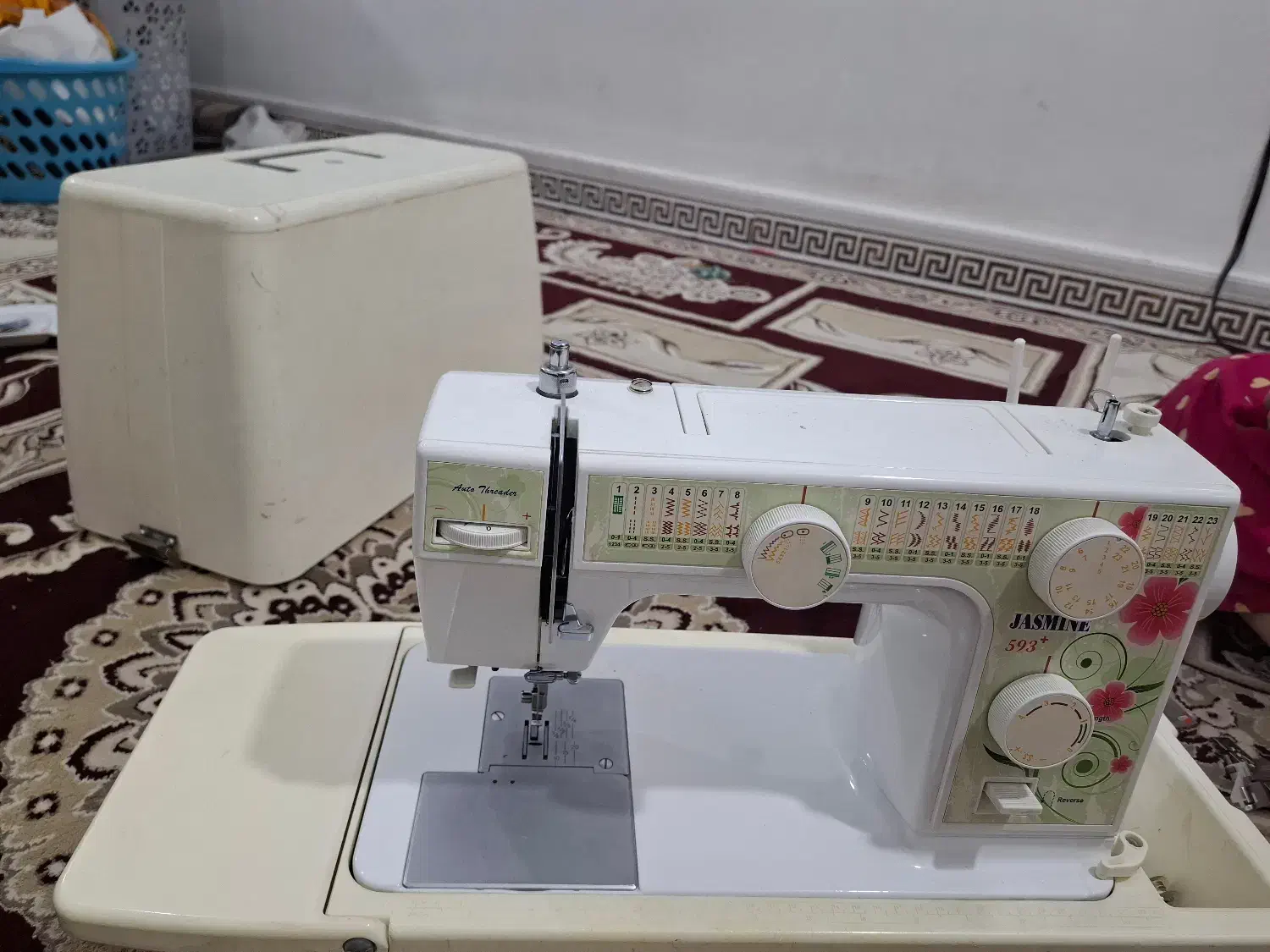 چرخ خیاطی مدل jasmine 593+|چرخ خیاطی و ریسندگی|اهواز, فرهنگ شهر|دیوار