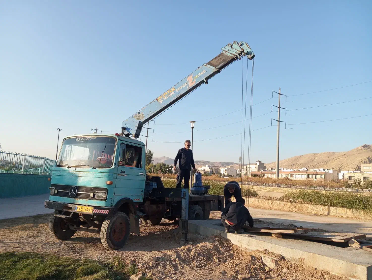 جرثقیل نصر|خدمات حمل و نقل|شیراز, شریف‌آباد|دیوار