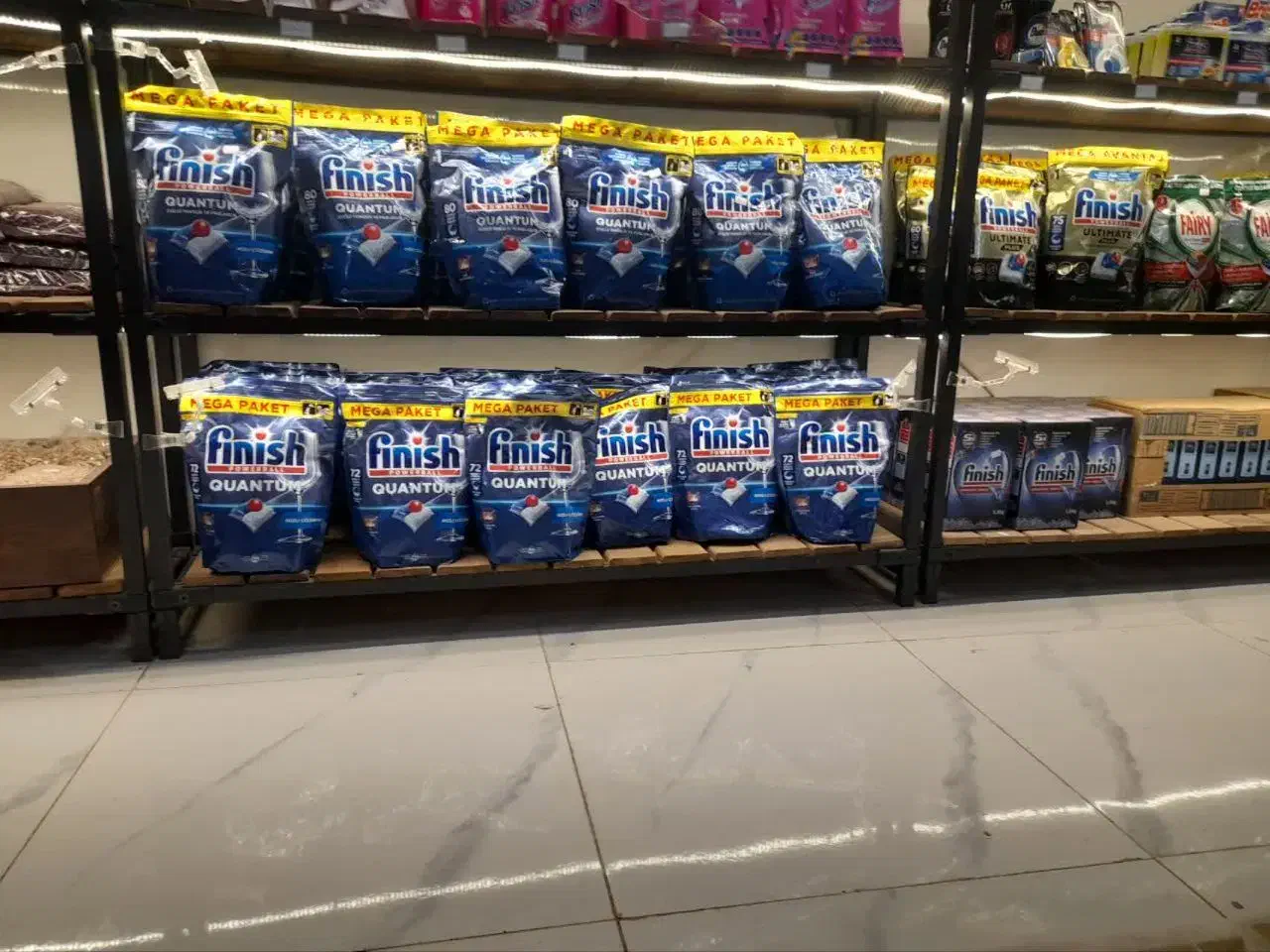 قرص ماشین ظرفشویی فینیش کوانتوم|مواد شوینده و دستمال کاغذی|زارچ, |دیوار