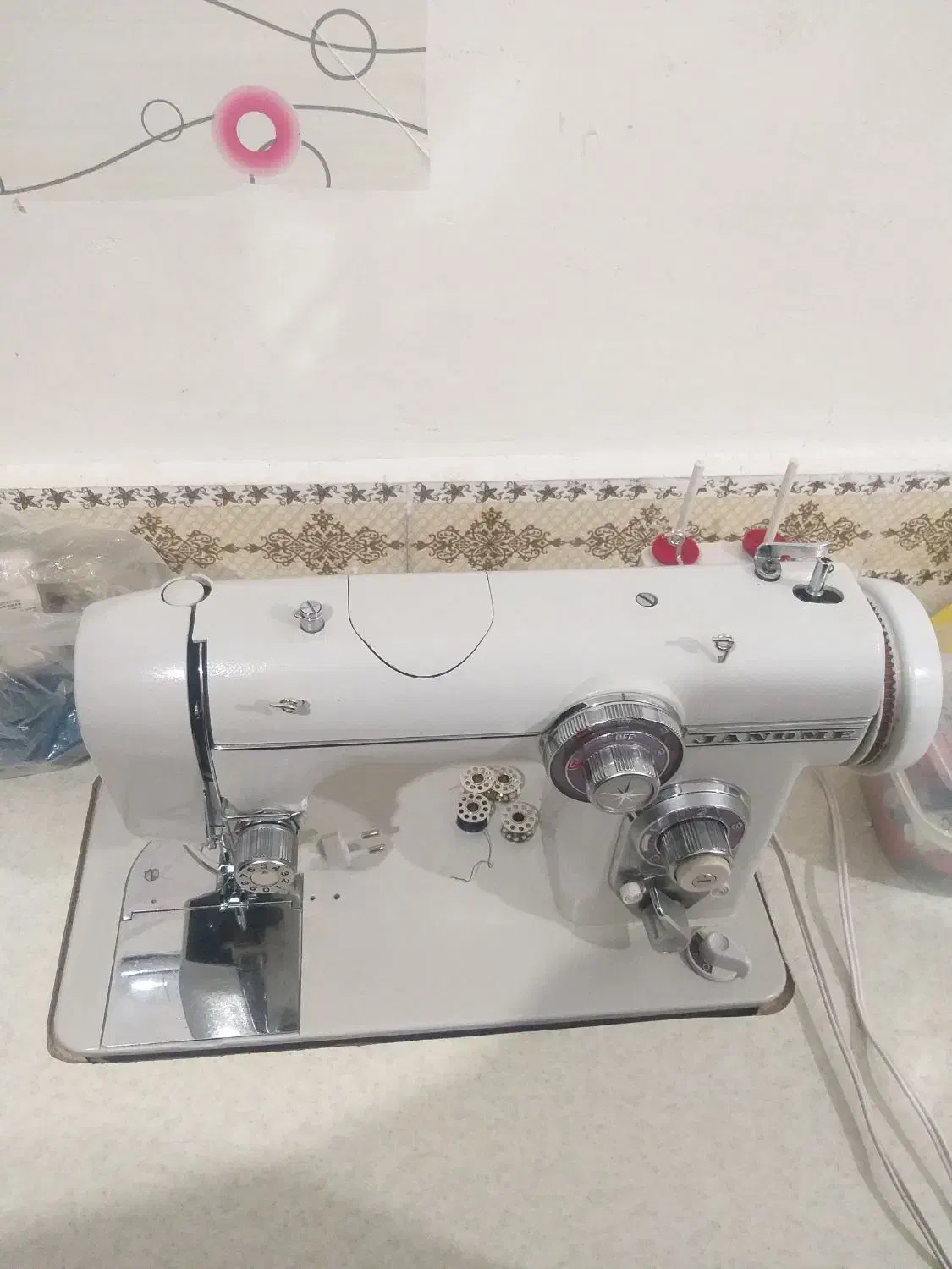 چرخ خیاطی۶۷۲|چرخ خیاطی و ریسندگی|برازجان, |دیوار