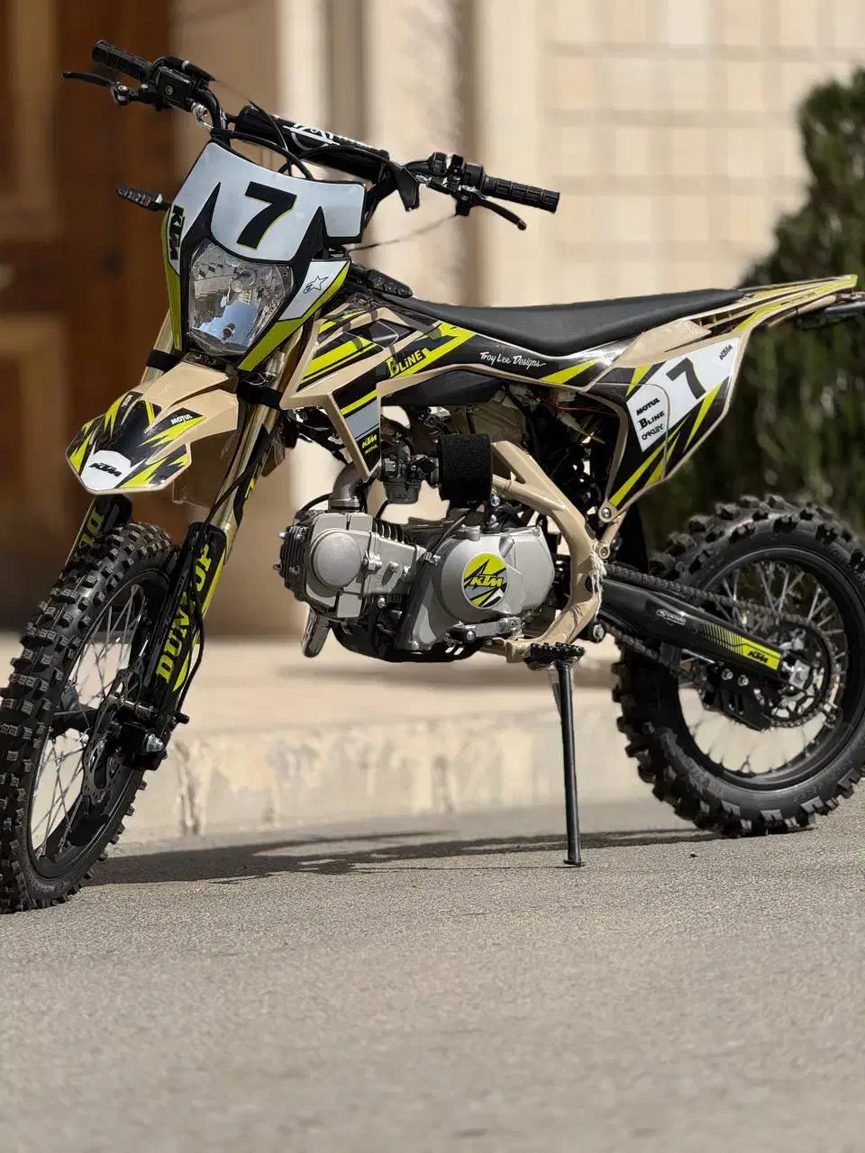 موتورکراس 2025 مینی تریل جدید فسفری رنگ|موتورسیکلت|تبریز, |دیوار