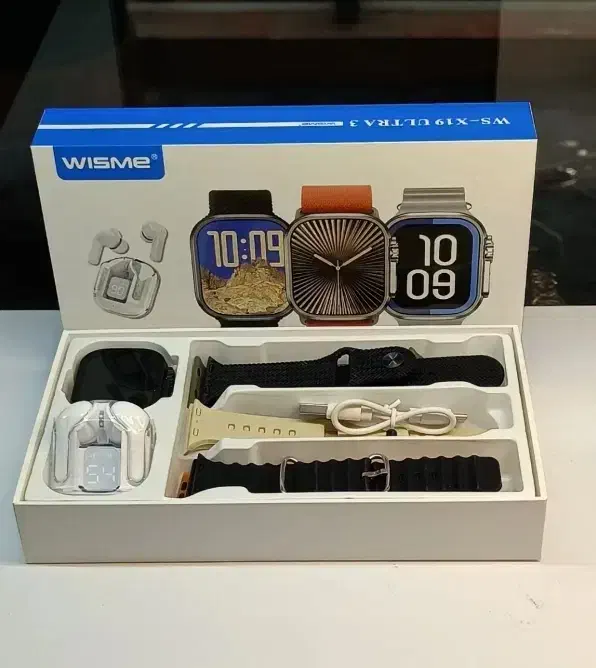 پک ساعت هوشمند اپل واچ با ایرپاد ۵بند اف فروشگاه|لوازم جانبی موبایل و تبلت|اردبیل, |دیوار