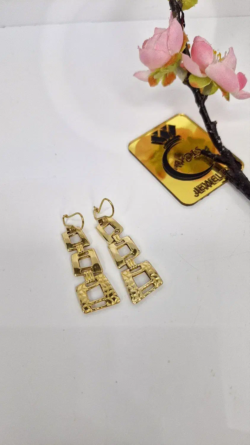 گوشواره های ۳ درصدی|جواهرات|تبریز, |دیوار