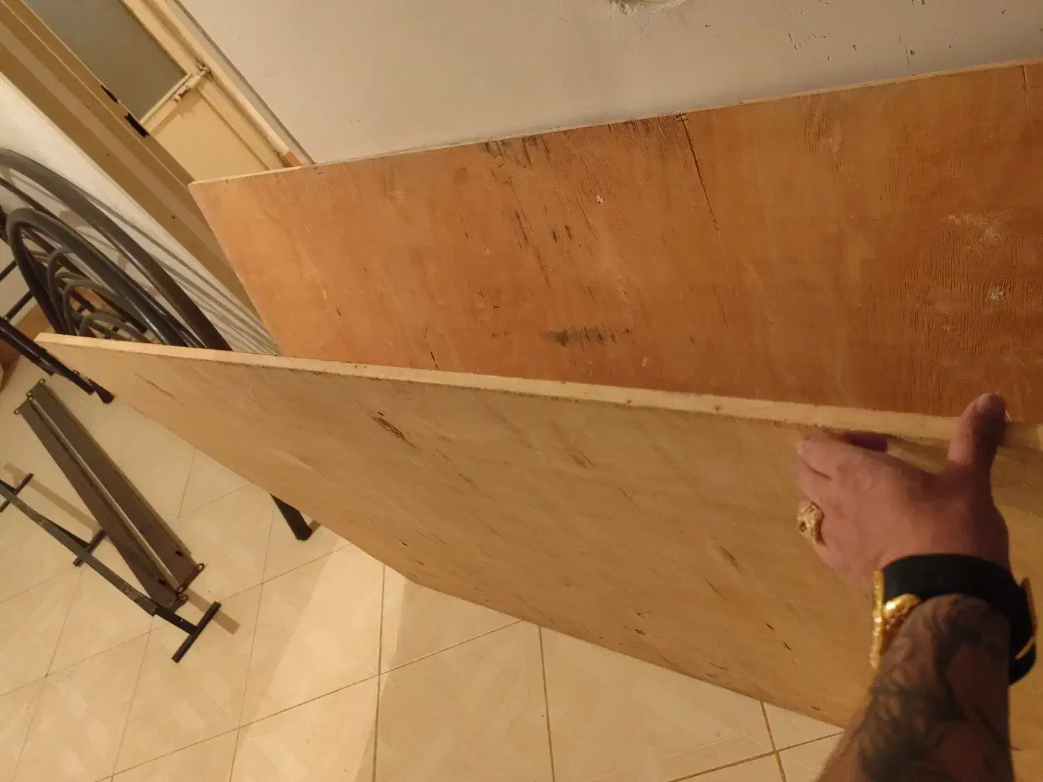 تخت خواب دونفره آهنی|تخت و سرویس خواب|محمدشهر, محمدشهر|دیوار