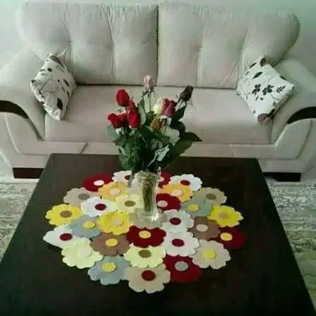 دستگیره آشپزخانه و زیر بشقابی نمدی|سفره، حوله، دستمال آشپزخانه|ارومیه, |دیوار