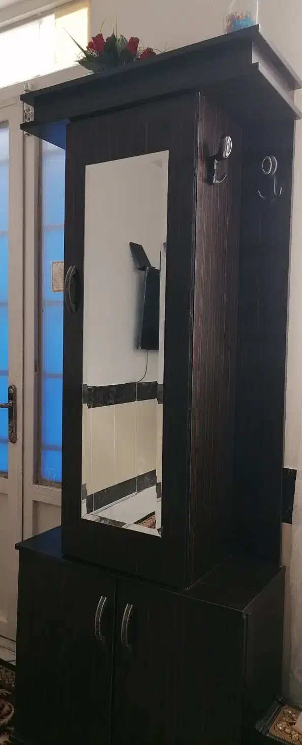 جاکفشی ایستاده|جاکفشی، کمد، دراور|بیرجند, |دیوار