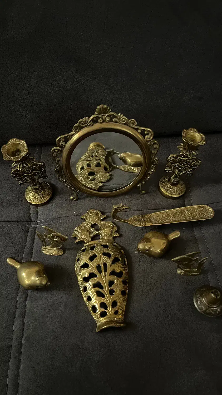 وسایل برنجی قدیمی|کلکسیون و سرگرمی|قم, بکایی|دیوار