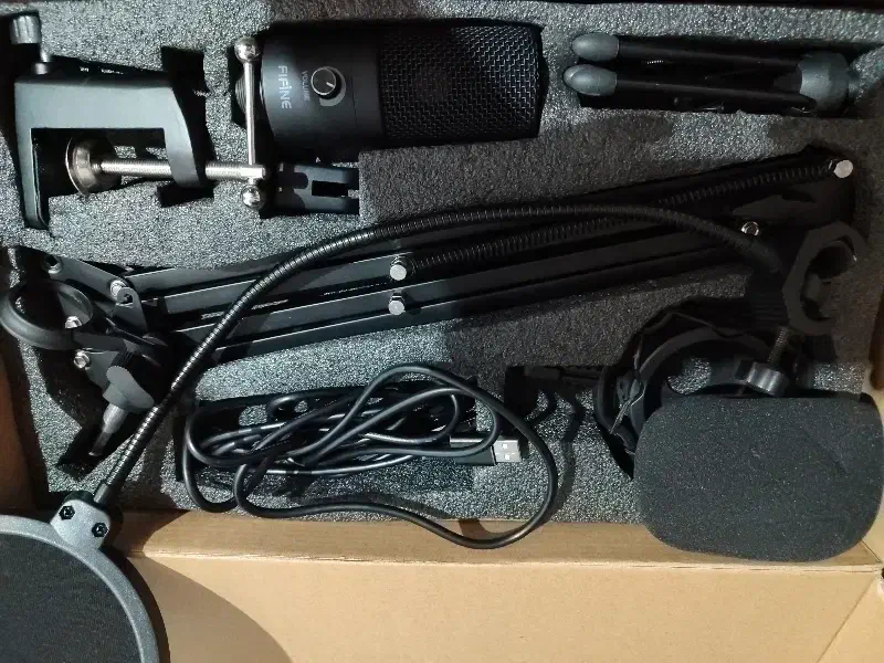 میکروفون حرفه ای FIFINE USB|سیستم صوتی خانگی|رامهرمز, |دیوار