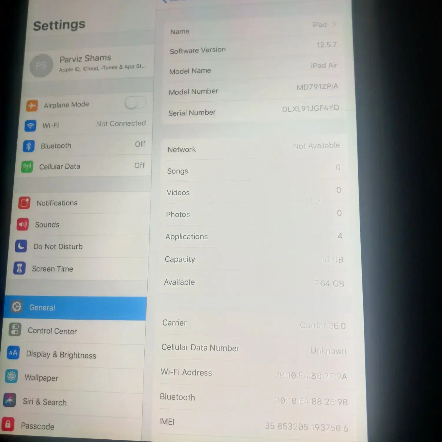آیپد|تبلت|پرند, فاز ۶|دیوار