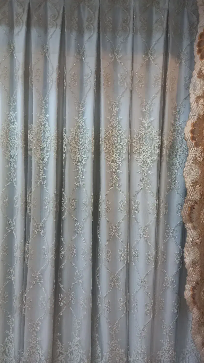 پرده ووالان|پرده، رانر، رومیزی|ری, فیروزآبادی|دیوار