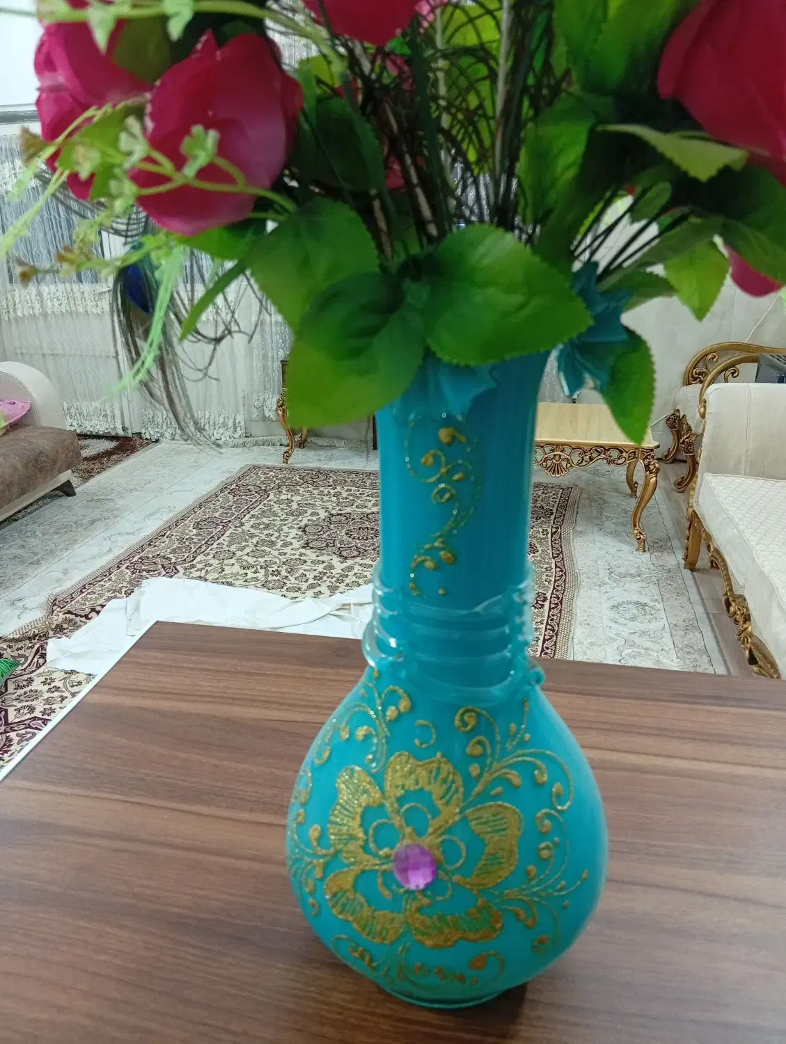 گل مصنوعی|گل مصنوعی|قم, وادی السلام|دیوار