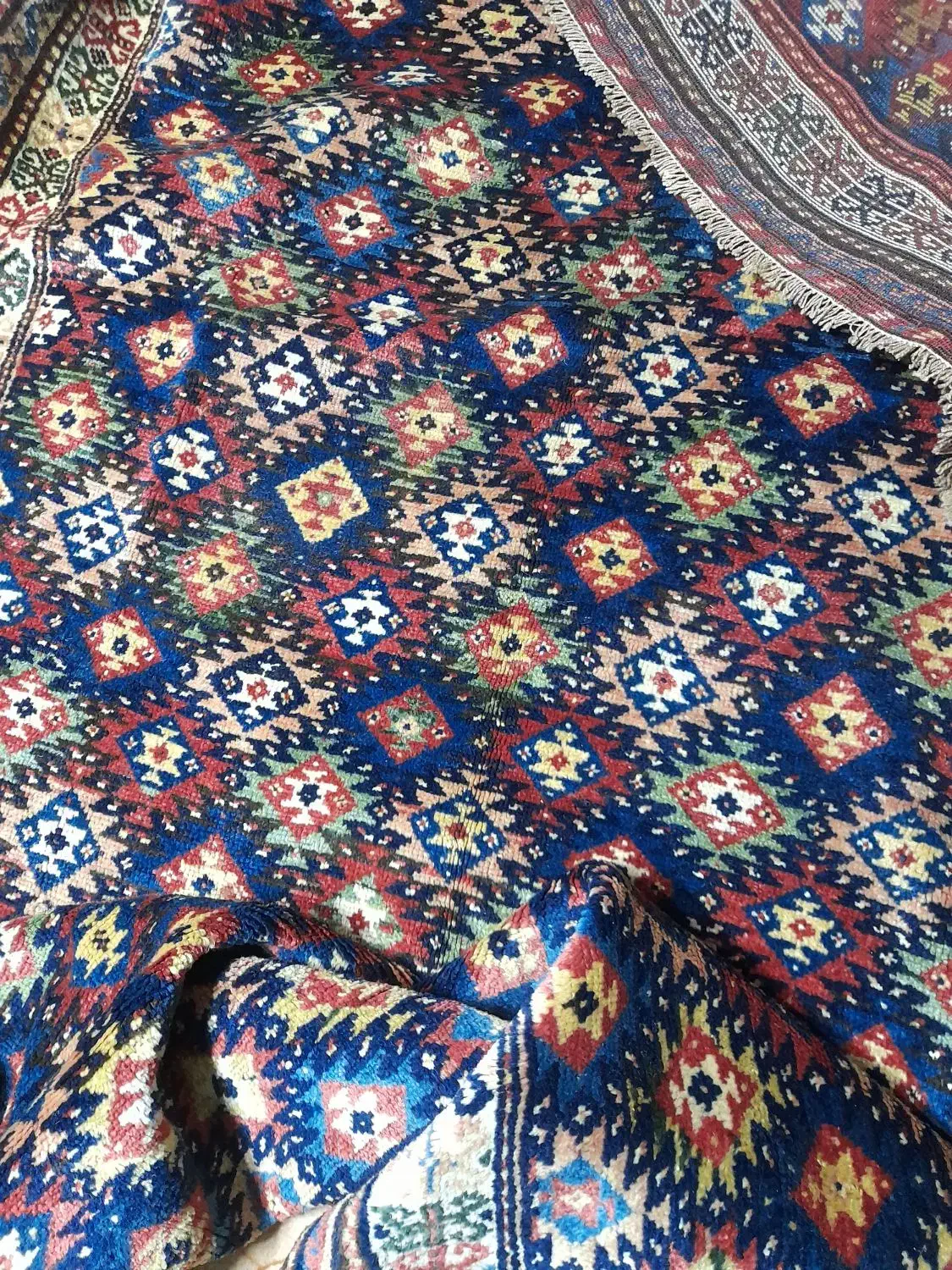 پرده ایی قشقایی|فرش|تهران, جنت‌آباد جنوبی|دیوار