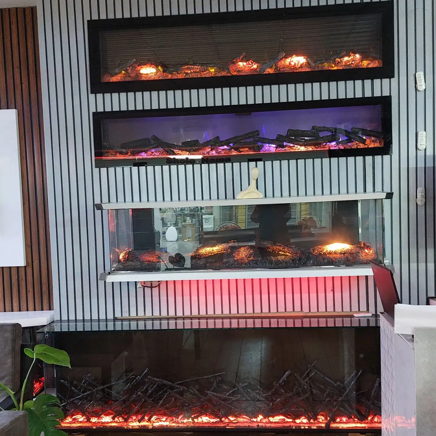 شومینه برقی و باربیکیو میز و صندلی و تاپ باغی|بخاری، هیتر، شومینه|تهران, بنی‌هاشم|دیوار