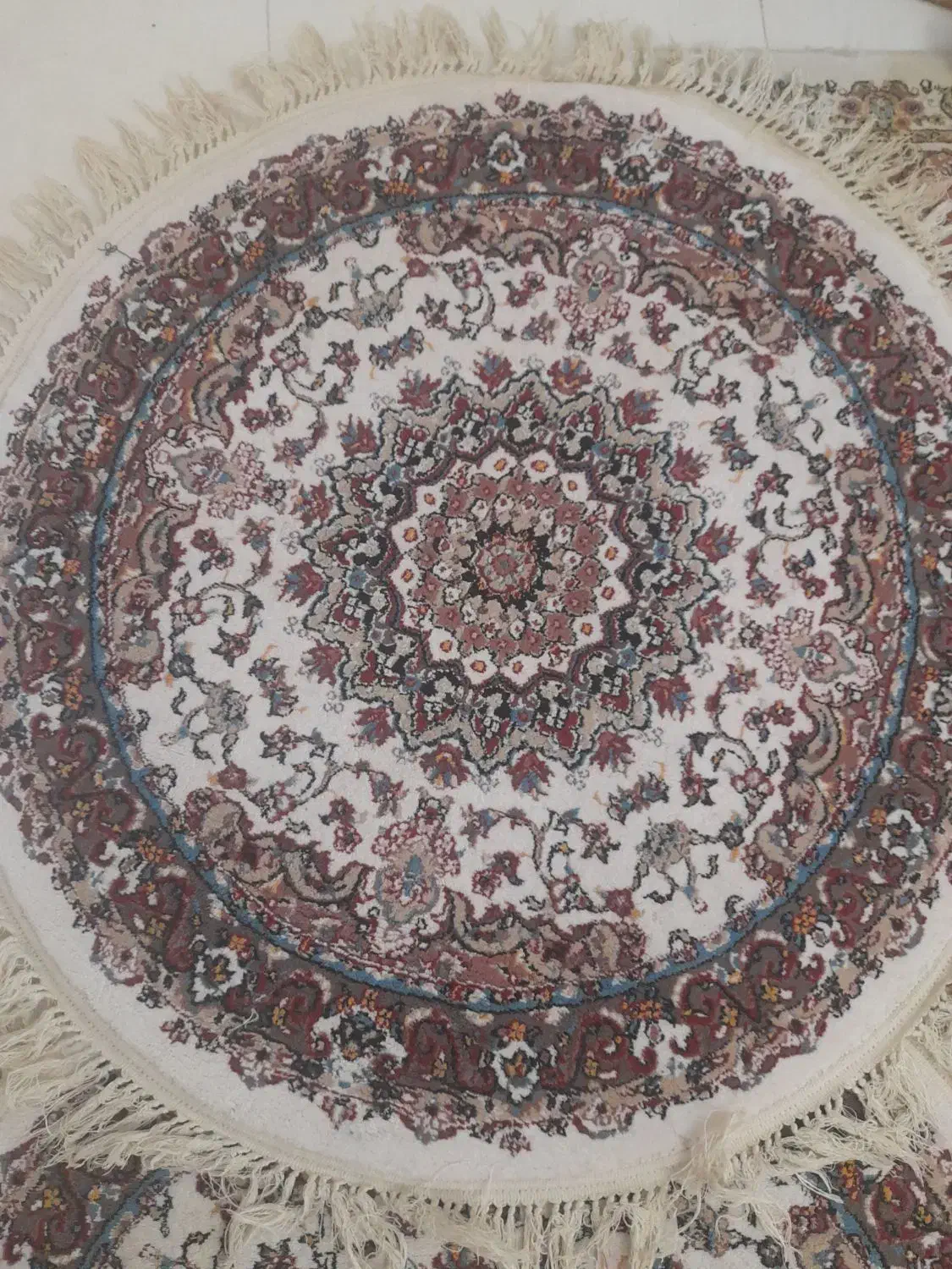 فرش گرد ۱ در ۱ متر|فرش|اسلام‌شهر, شهرک سعیدیه|دیوار