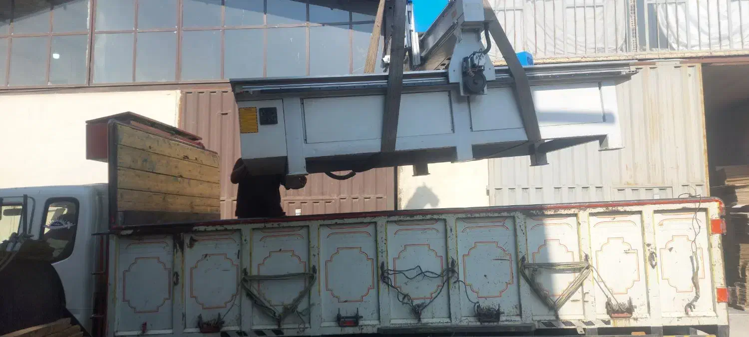 سی ان سی cnc دورکن لبه چسبان مکنده وارداتی چوب|ماشین‌آلات صنعتی|پاکدشت, پاکدشت (مامازند)|دیوار