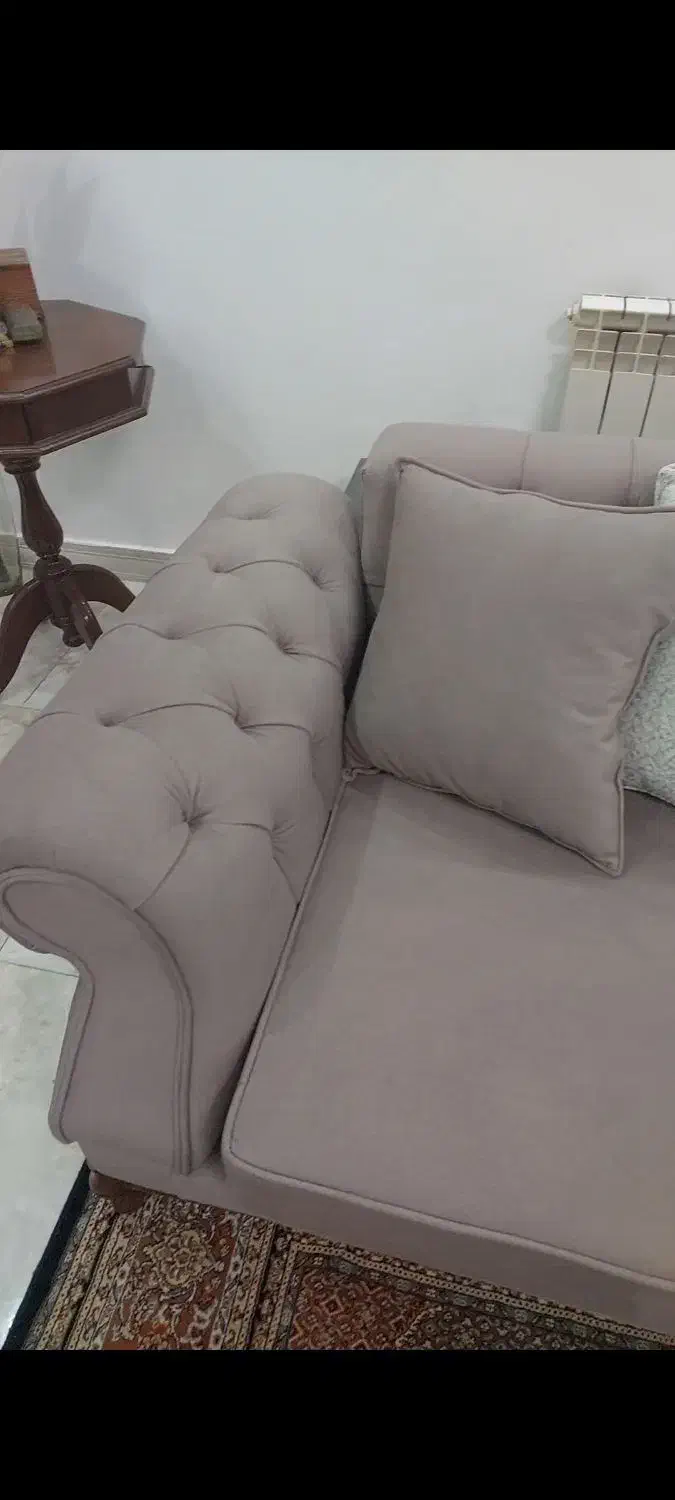 مبل راحتی 7نفره چوب گردو|مبلمان خانگی و میز عسلی|پردیس, فاز ۲|دیوار