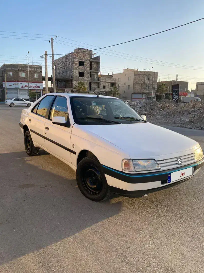 پژو ۴۰۵ سفید فول لوازم|خودرو سواری و وانت|زابل, |دیوار