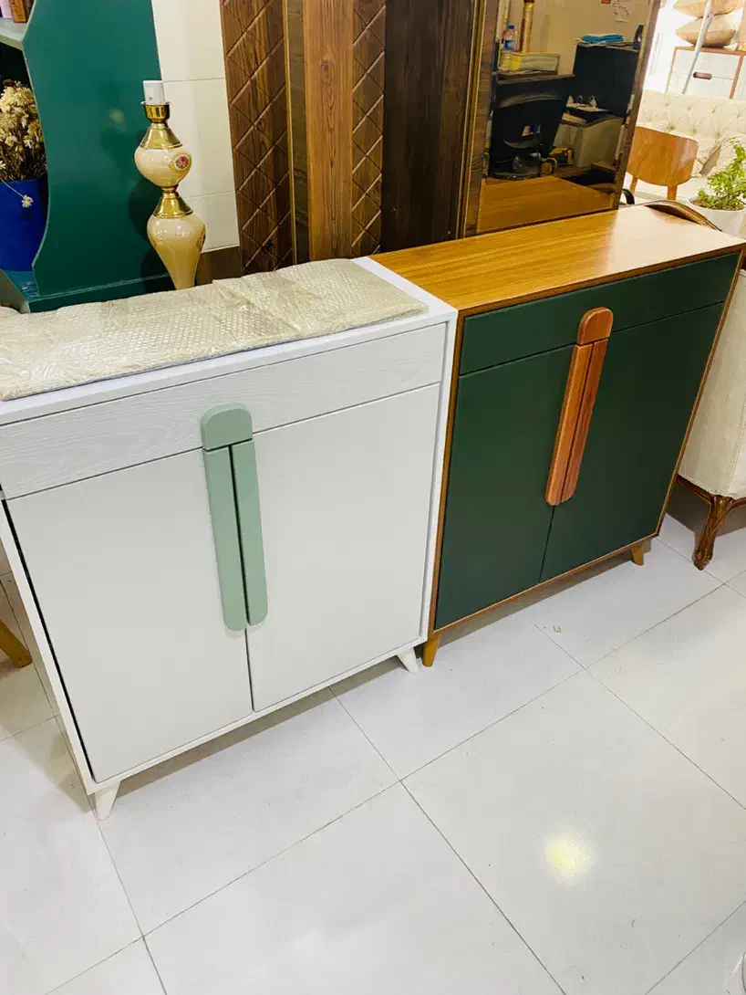 جاکفشی ۲درب مبلمان دهدار|جاکفشی، کمد، دراور|بندر کنگان, |دیوار