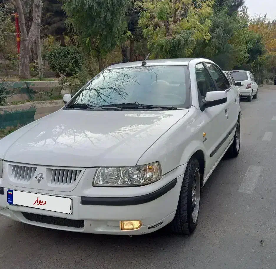 سمند LX EF7مدل ۹۲دوگانه شرکتی بیرنگ کم کارکردنونو|خودرو سواری و وانت|کرج, چمن|دیوار