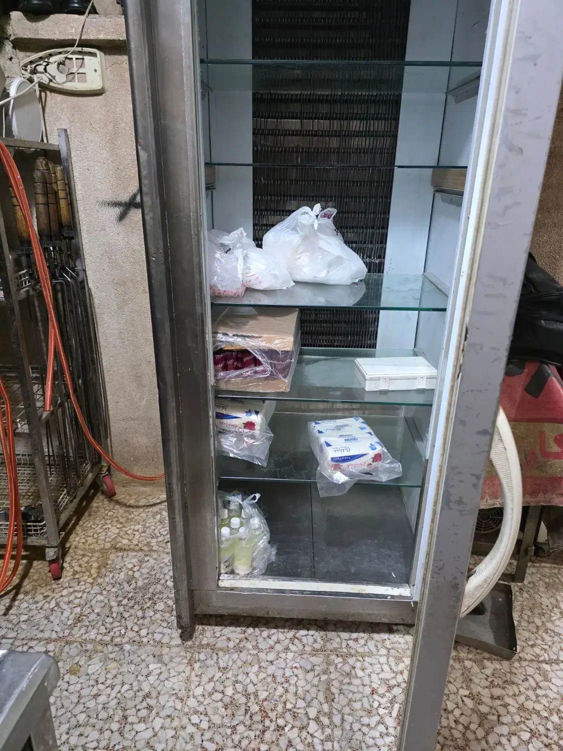 یخچال ایستاده تک درب الکترو استیل|فروشگاه و مغازه|قم, ولیعصر|دیوار