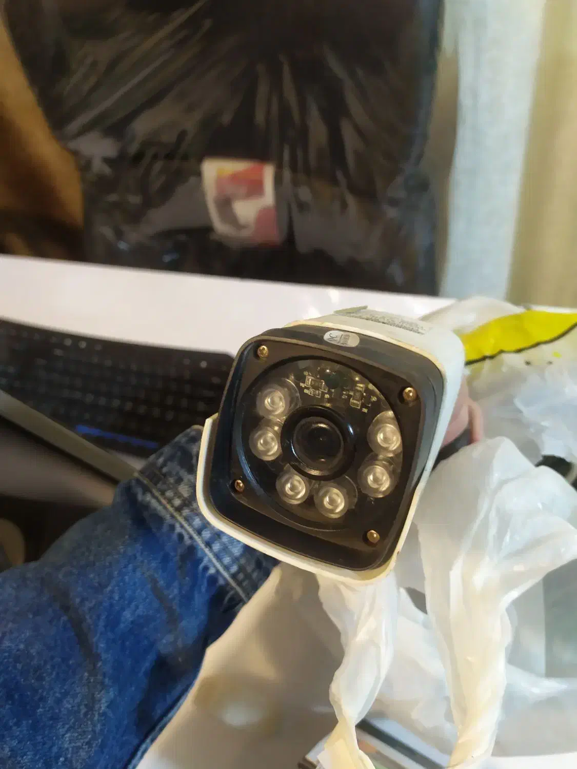 دو عدد دوربین به همرات هارد و آداپتور|دوربین مداربسته|ایذه, |دیوار