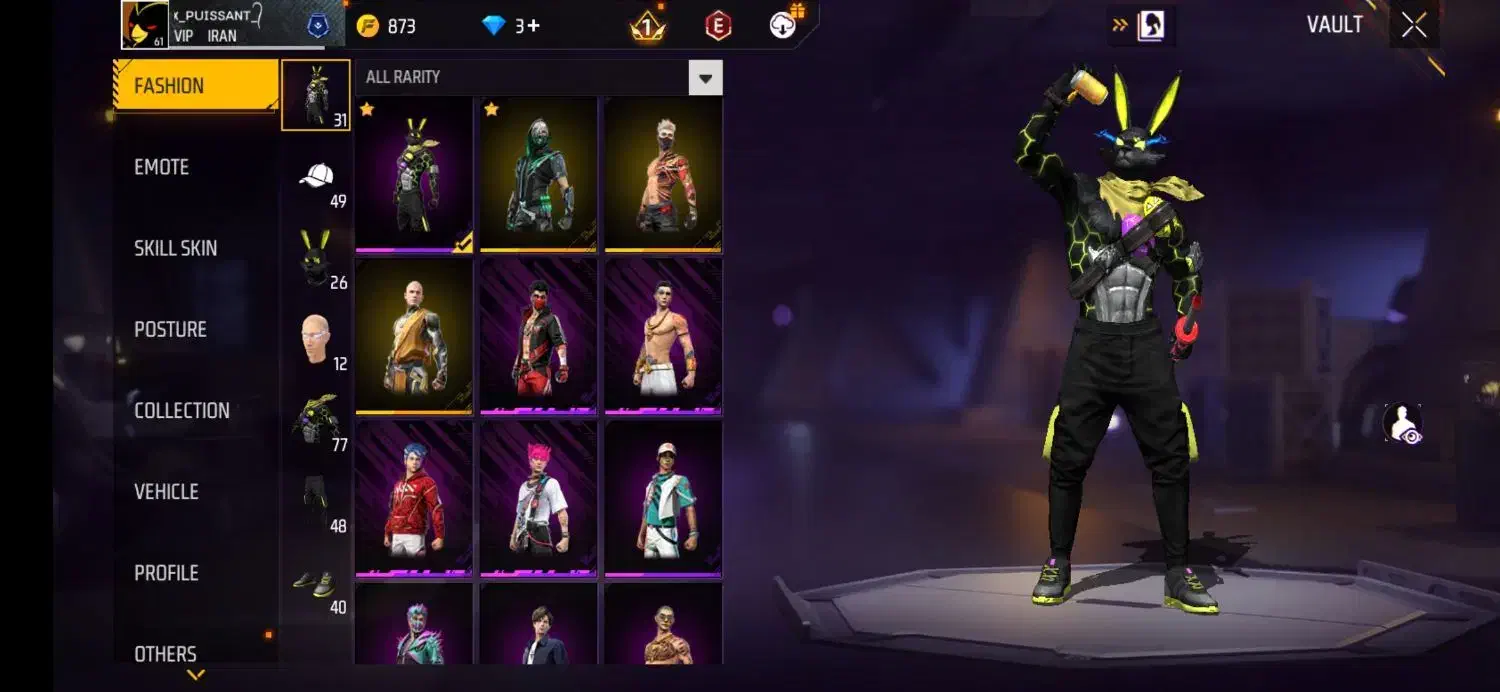 اکانت فری فایر|کنسول، بازی ویدئویی و آنلاین|دزفول, |دیوار