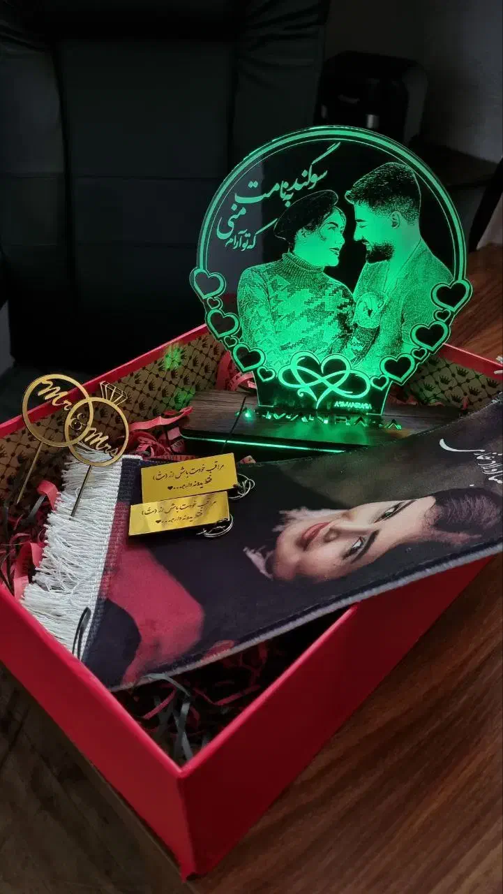 هدیه ماندگاروخاص باعکس عزیزانتون|چراغ خواب و آباژور|رامهرمز, |دیوار