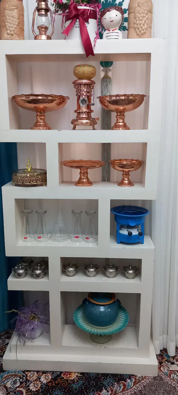 ویترین سفید|بوفه، ویترین، کنسول|دامغان, |دیوار