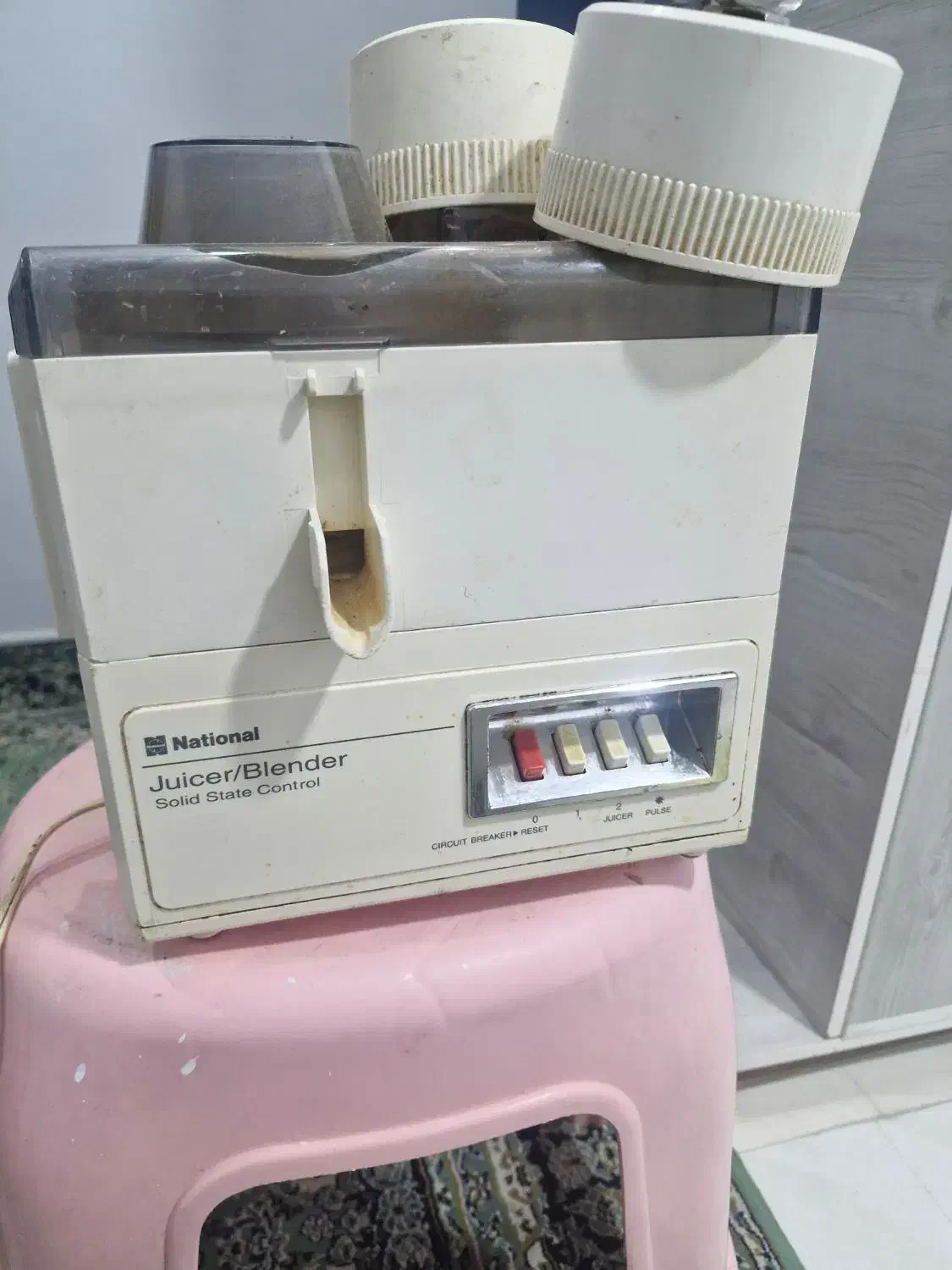 یک دستگاه ۴کاره ناسیونال اصل|خردکن، آسیاب، غذاساز|اهواز, ۳۰ متری|دیوار