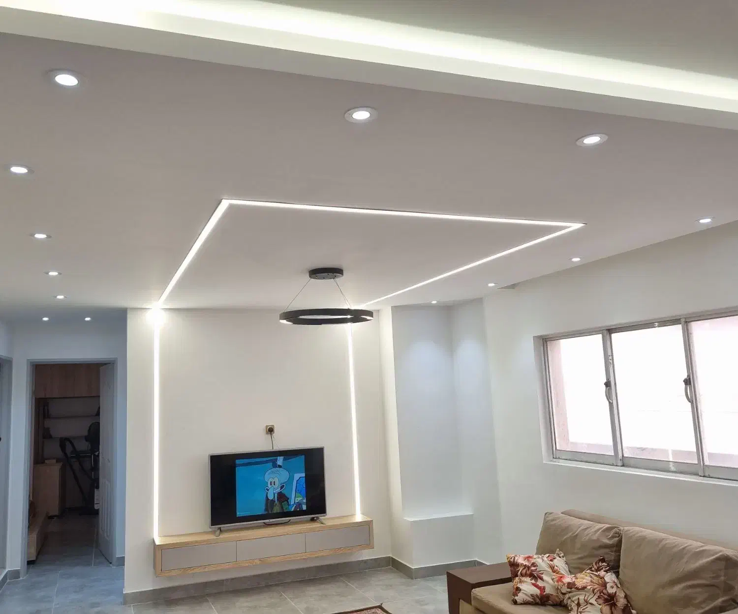 اجرای کناف ۴۰۰   آرمسترانگ ۴۵۰|خدمات پیشه و مهارت|رشت, استادسرا|دیوار